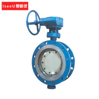 爱新优 蜗杆蜗轮法兰式蝶阀 D343H-16C DN250(个)