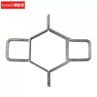 爱新优 步杆钉 六面杆 单面长100mm 套