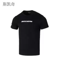 斯凯奇 情侣运动短袖T恤 P224U062-01TSXL 件