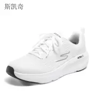 斯凯奇 女夏季减震小白鞋128319-WHT双