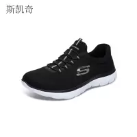 斯凯奇 休闲女款鞋 36.5 黑色/白色 12980-BKW 65/双