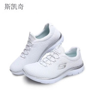 斯凯奇 女鞋一脚套休闲 12980-WSL/双