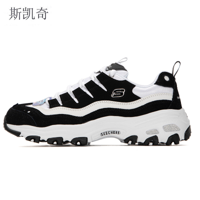 斯凯奇 女春夏季熊猫鞋 13141-BKW65 双