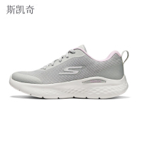 斯凯奇 女网面透气休闲鞋 129441/LGPK-7 双