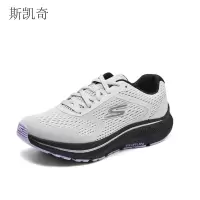 斯凯奇 女新款网面跑步鞋 128607/LGBK-7.5 双