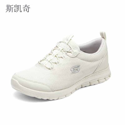 斯凯奇 女休闲软底运动鞋 104510/OFWT-8.5 双