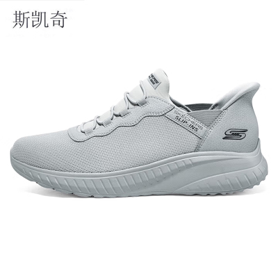 斯凯奇 男网面闪穿休闲鞋 118300/LTGY-8 双