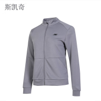 斯凯奇 女款针织休闲夹克 P224W162-05CQXXL 件