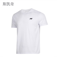 斯凯奇 男女白色短袖T恤 P224U051-000QXXL 件