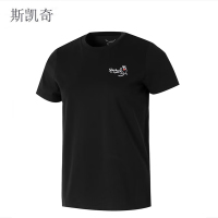 斯凯奇 女款黑色透气短袖 P225W302-03K8M 件