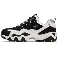 斯凯奇女款休闲熊猫鞋12493/BKW-6双