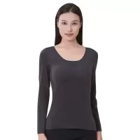 小护士 无痕圆领模杯款保暖上衣 NRY004