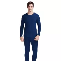 小护士 男士生热炭抗菌舒绒圆领套装 SRT013/套