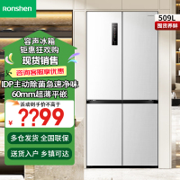 容声(Ronshen)509升双净平嵌电冰箱十字对开四开门嵌入式一级能效无霜