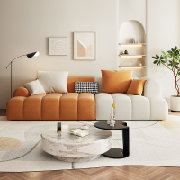 家有品致现代简约绒布布艺家用沙发JM085SF10