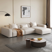 家有品致现代简约客厅猫抓皮沙发家用软体沙发JM085SF32