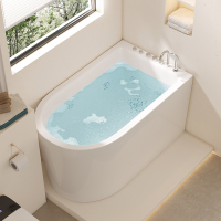 帝王洁具1.2米小尺寸浴缸