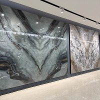 2025新款岩板大板1600X3200X12mm客厅电视墙护墙板大板连纹瓷砖