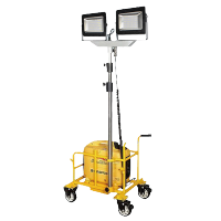 RKZN融科智能LED多功能升降工作灯YRS6202B 2*80W