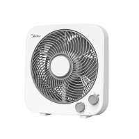 美的(Midea) 电风扇 360°出风 四档可调 五叶轻音柔风转页扇 卧室宿舍 节能省电台扇 KYT25-22MW