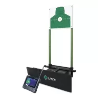 LJYZN 智能移动射击固定超声波定位自动报靶系统自动起倒靶系统实弹射击报靶设备智慧靶场训练考核系统