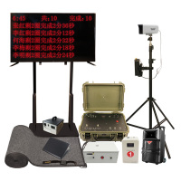 LJYZN智能中长跑电子计时仪3000米跑步测试机跑步测试机器比赛电计时器马拉松计时器系统训练计时器