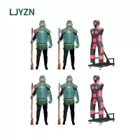 LJYZN-C1521击打技术评估系统刺杀假人考评系统刺杀对抗与基本技术训练考评系统测力刺杀假人刺杀力量播报