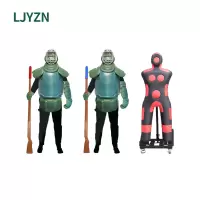LJYZN-C1517刺杀训练桩格斗对抗训练服刺杀系统刺杀训练对抗感应护具对刺综合练习考评系统劈砍测评靶考评设备