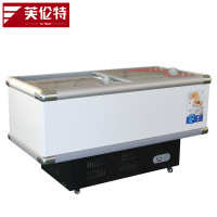 芙伦特商用雪卧式冷柜冰柜商用大容积超市冷柜肉类两用冷冻保鲜柜可视卧式冷藏柜(定制款) FLT-GT-WSLCG
