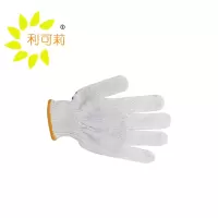 利可莉耐磨点胶蓝色点塑防滑手套(10双装)包