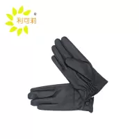 利可莉加绒保暖冬季精品男士真皮手套均码/双
