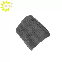 利可莉 毛线脖套围脖 加绒加粗 个