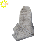 利可莉 羽绒裤女士防寒裤宽松版 M-XL米白色 条