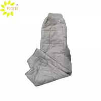 利可莉 羽绒裤女士防寒裤宽松版 M-XL米白色 条