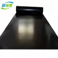 御恒泰 黑色胶皮垫 1m*10m*3mm/卷