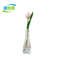 御恒泰 假花 玻璃瓶+1支 套