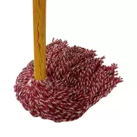 心梦同行 加大加厚棉线拖把吸水墩布 红白色/1285/把