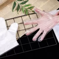 心梦同行 食品级加厚一次性防水塑料手套 2848/100只/包