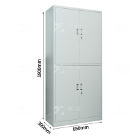 臻远 ZY-WJGA-10 钢制文件柜档案柜\1800×850×390 冷轧钢板单位台