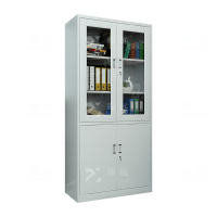 臻远 ZY-WJGA-3 钢制文件柜档案柜1800×850×390铁皮单位台