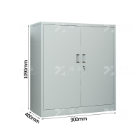 臻远 ZY-WJGA-20 钢制文件柜档案柜900×400×1090冷轧钢板单位台