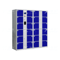 臻远ZY-CBGC-10 电子存包柜智能寄存柜密码柜子储物柜 24门刷卡款