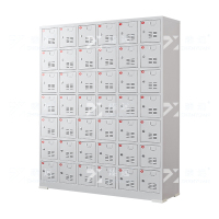 臻远ZY-GJGC-27 电动工具充电柜寄存柜工地电动扳手充电箱平板充电柜 42门工具充电柜