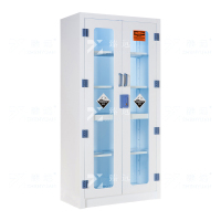 臻远ZY4041350实验室PP酸碱柜耐酸碱器皿柜