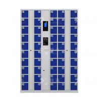 臻远ZY-SJGB-47手机充电柜寄存柜电子设备管理柜存包柜 50门人脸识别款