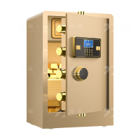 臻远 ZY-NW-BXGS-39 全钢实心保险柜办公防盗保险箱 高70cm金色电子款