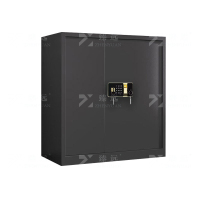 臻远ZY-BMGH-22保密柜密码锁文件柜档案资料柜 黑色单节指纹锁不带斗保密柜