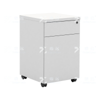 臻远 ZYGW-018 活动柜一抽一门矮柜晨曦白