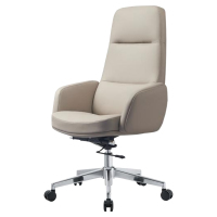 臻远 ZY-6717 办公椅转椅电脑椅商务办公椅书房椅高靠背皮椅科技皮