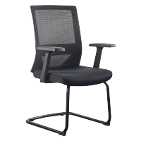 臻远 ZY-6654 办公椅弓形椅家用网布椅靠背椅学习椅